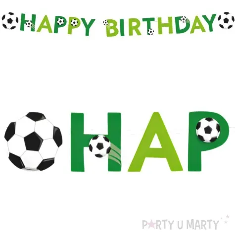 baner pilka nozna happy birthday pd party 250 cm