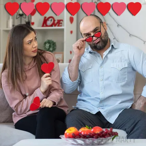 baner serca classic czerwono rozowy 2 2 m