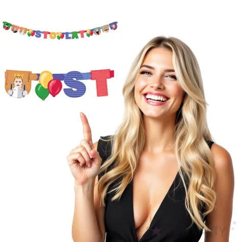 baner sto lat krolewska impreza godan 160 cm