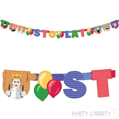 baner sto lat krolewska impreza godan 160 cm