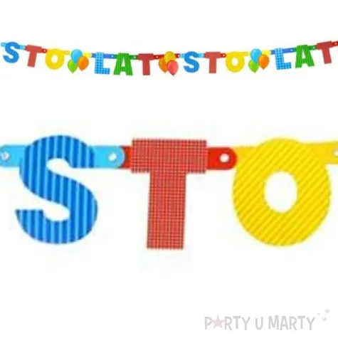 baner sto lat sto lat 150 cm