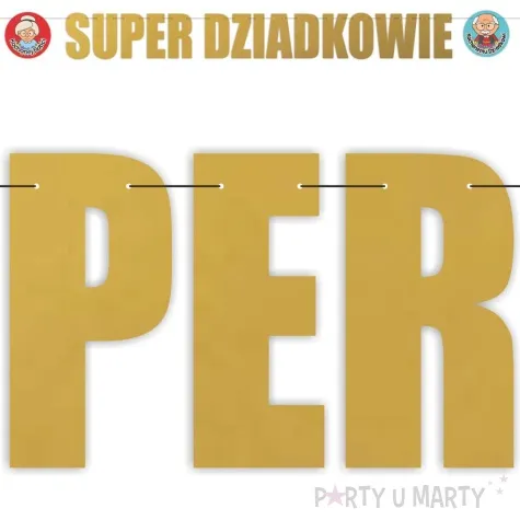 baner super dziadkowie zloty 2 2 m