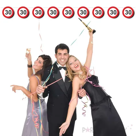 baner urodziny 30 traffic birthday 2 5 m