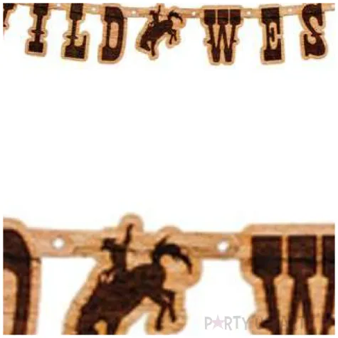 baner wild west sheriff dziki zachod boland 110 cm