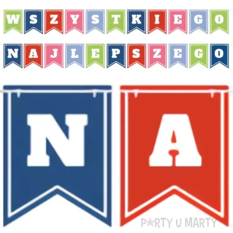 baner wszystkiego najlepszego kontury mix godan 4 m