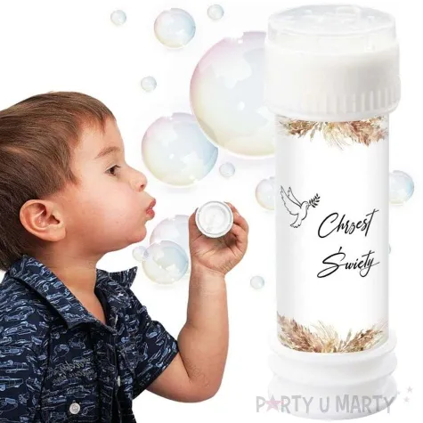 banki mydlane chrzest swiety boho