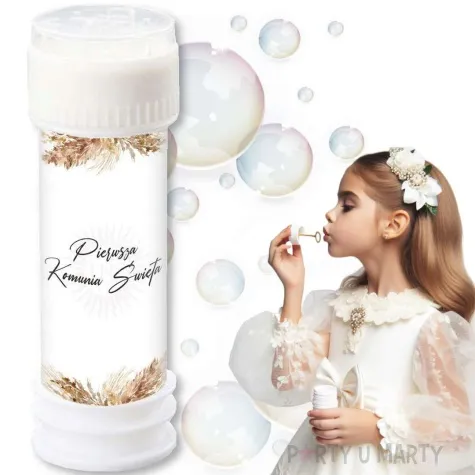 banki mydlane komunia swieta boho