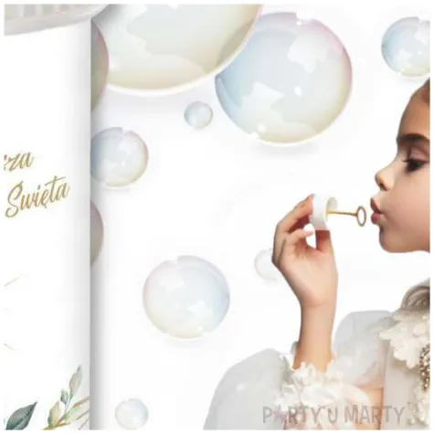 banki mydlane komunia swieta mietowa geometria