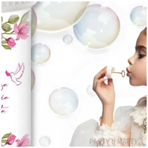 banki mydlane komunia swieta rozowe serca