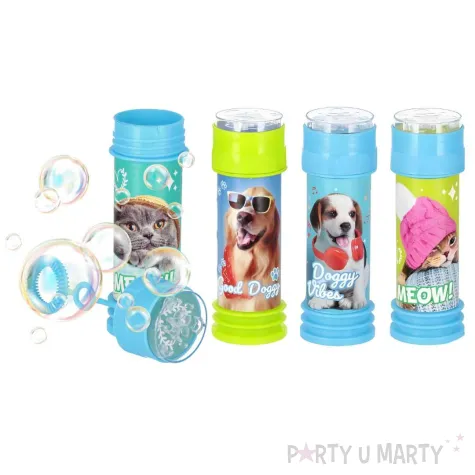 banki mydlane psy i koty mc my bubble prezent na urodziny dzien dziecka 55 ml 1 szt