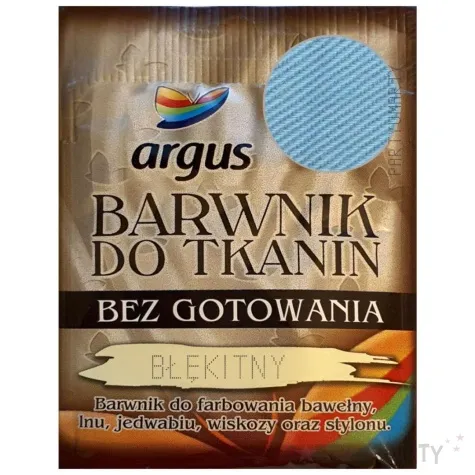 barwnik do tkanin bez gotowania blekitny argus 15 g