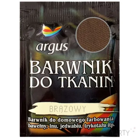 barwnik do tkanin classic brazowy argus 15 g