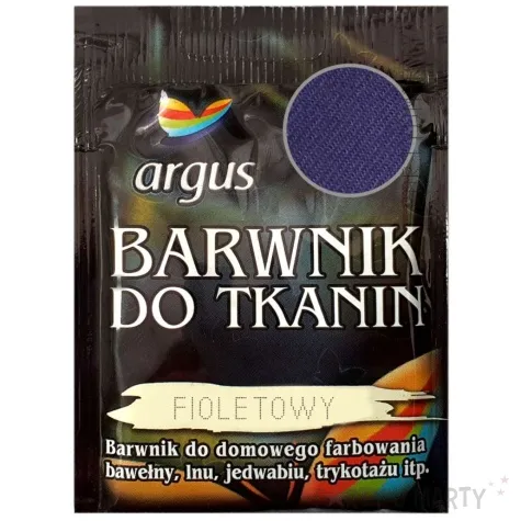 barwnik do tkanin classic fioletowy argus 15 g