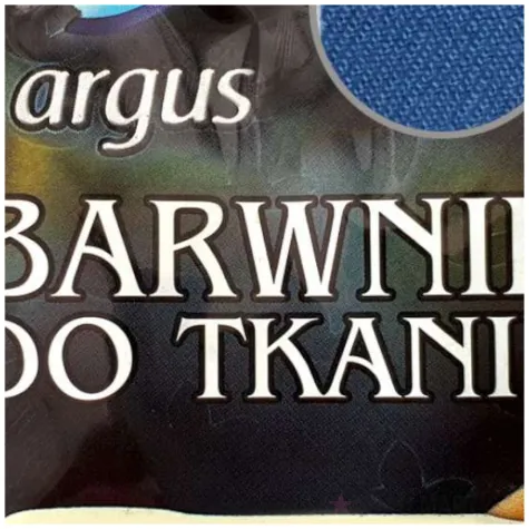 barwnik do tkanin classic niebieski argus 15 g