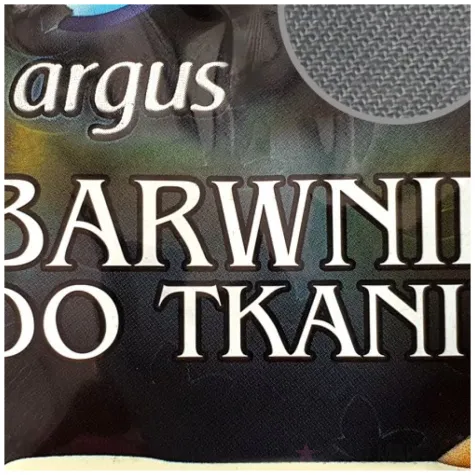 barwnik do tkanin classic popielaty argus 15 g