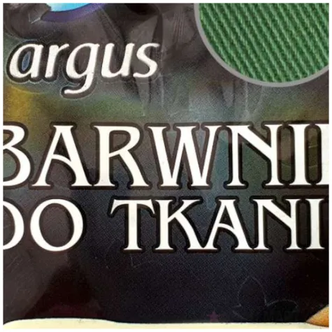 barwnik do tkanin classic zielony argus 15 g