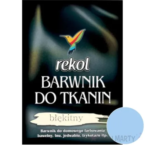 barwnik do tkanin do gotowania blekitny rekol 15 g