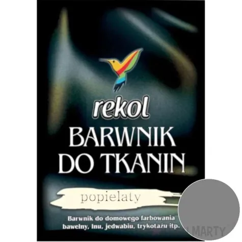 barwnik do tkanin do gotowania popielaty rekol 15 g
