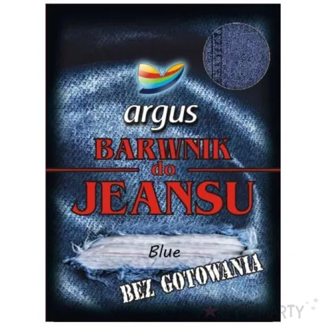 barwnik do tkanin jeans niebieski argus 15 g