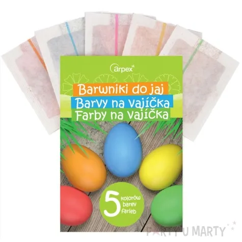 barwniki do jajek arpex mix 5 szt