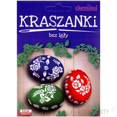 barwniki do jajek kraszanki bez igly zielony niebieski czerwony aliga