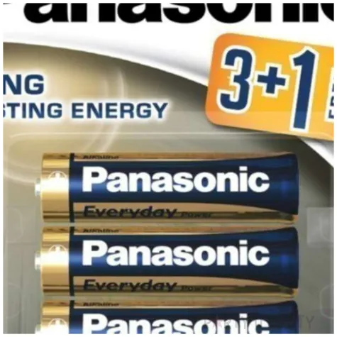 bateria aa panasonic everyday power 4 szt