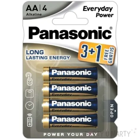 bateria aa panasonic everyday power 4 szt