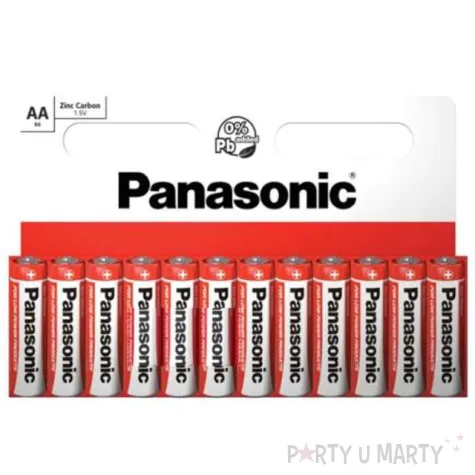 bateria aa panasonic red 12 szt
