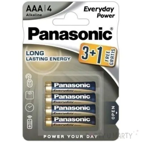 bateria aaa panasonic everyday power 4 szt