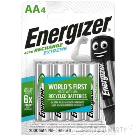 bateria akumulatorek aa energizer power plus 4 szt