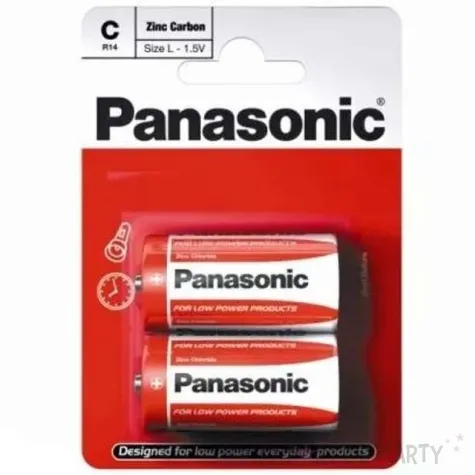 bateria r14 panasonic red 2 szt