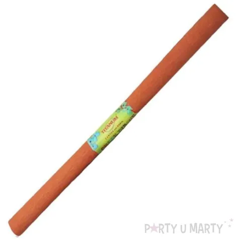 bibula marszczona brazowa jasna titanum 50 x 200 cm