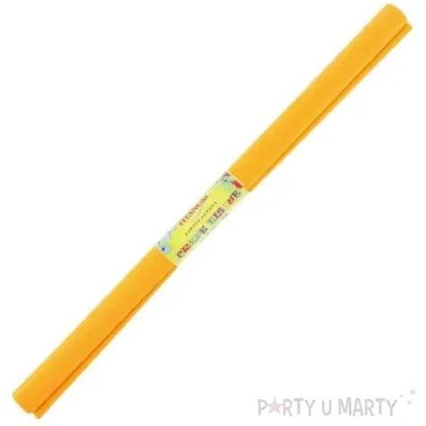 bibula marszczona pomaranczowa titanum 50 x 200 cm