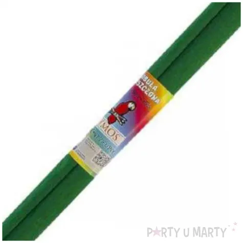 bibula marszczona zielona ciemna tymos 50 x 200 cm