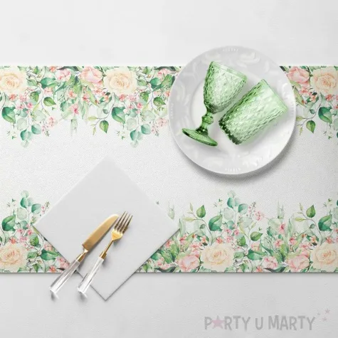 bieznik airlaid kwiatowa chwila paw 500x40 cm