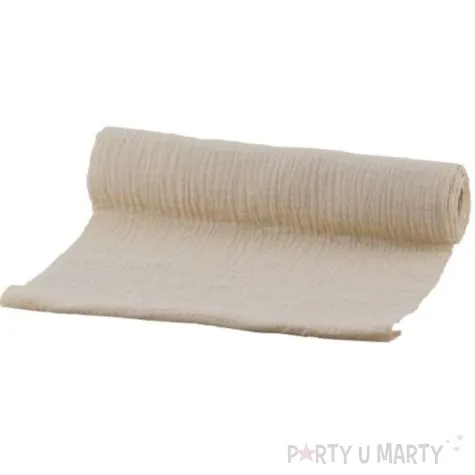 bieznik bawelniany bezowy chaks 300 cm