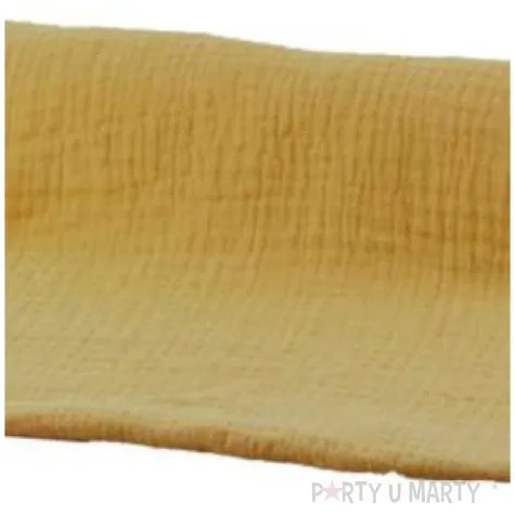 bieznik bawelniany musztardowy chaks 300 cm