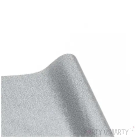 bieznik brokatowy srebrny partydeco 300 x 36 cm