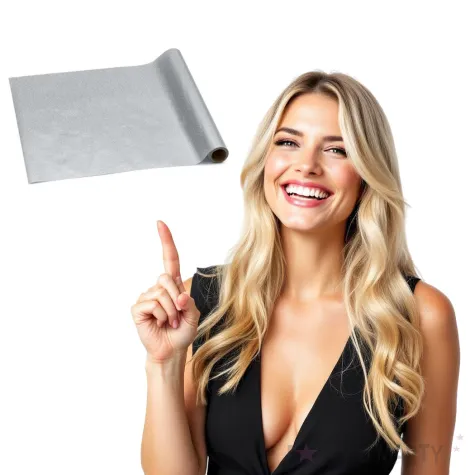 bieznik brokatowy srebrny partydeco 300 x 36 cm