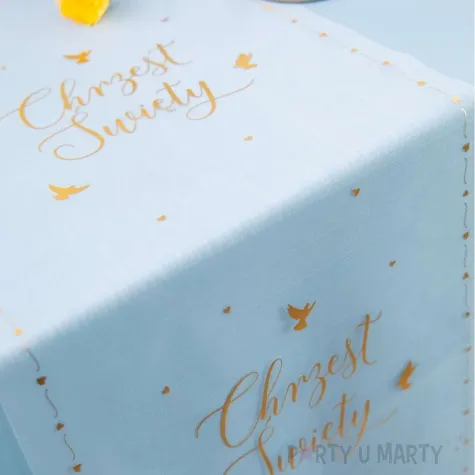 bieznik chrzest swiety zloty partypal 500 cm