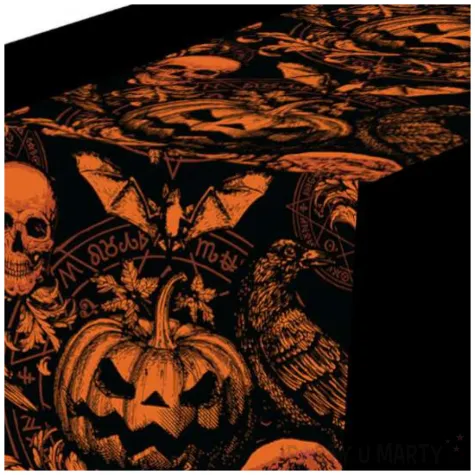 bieznik gotyckie dynie halloween guirca 275x28 cm