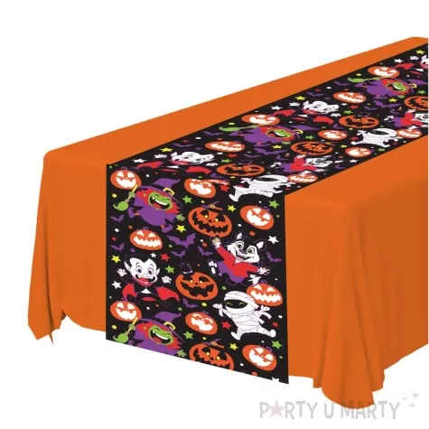 bieznik happy halloween male potwory guirca 275x28 cm