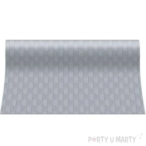 bieznik inspiration texture modern srebrny paw 480 x 33 cm