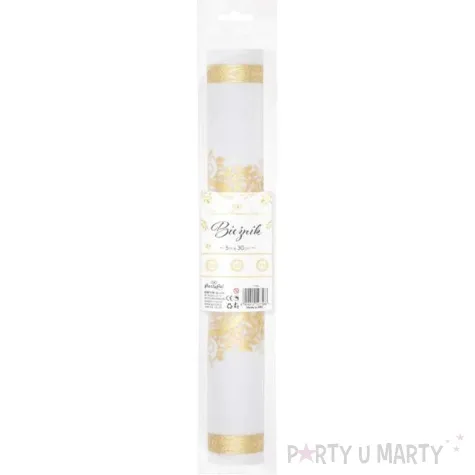 bieznik komunia swieta zloty partypal 500x30 cm