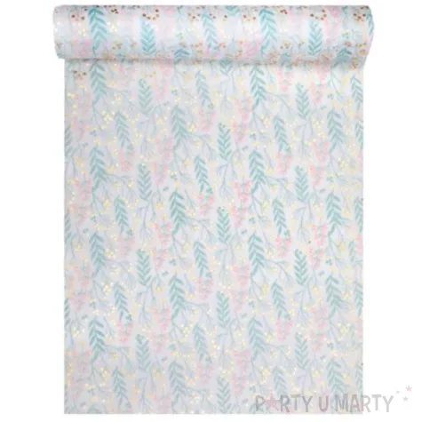 bieznik kwiaty i galazki mix santex 3m 28 cm