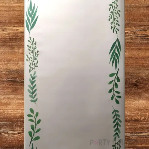 bieznik natura liscie galazki folat 240 x 35 cm