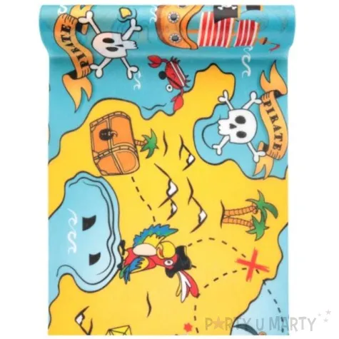 bieznik piracka mapa skarbow santex 500x30 cm