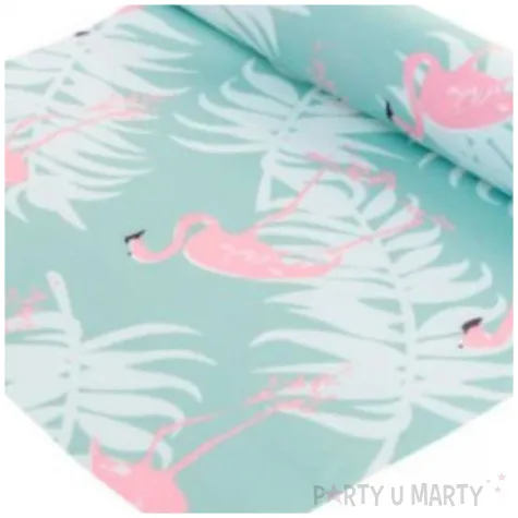 bieznik poliestrowy flamingi mix chaks 500 cm