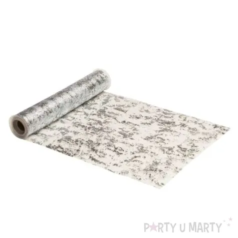 bieznik sizalowy metaliczny srebrny chaks 500 x 29 cm