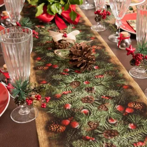 bieznik swiateczna girlanda santex 500 x 30 cm